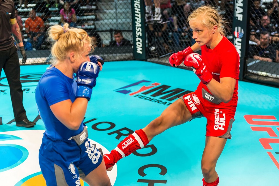 Anette Österberg trains with American Top Team ahead of 2017 IMMAF World Championships
