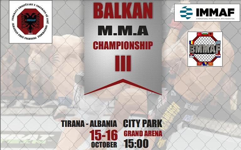 Balkan MMA Championships, Oct 15-16