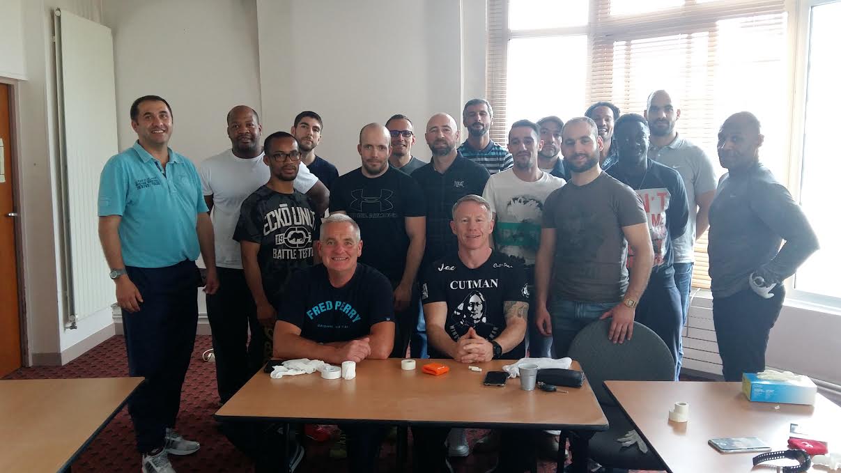 CFMMA completes first IMMAF Grade B Cutman Course in Paris