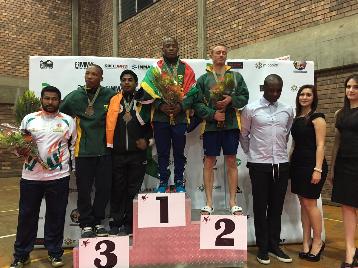 Medallists & Results – 2016 IMMAF Africa Open Championships