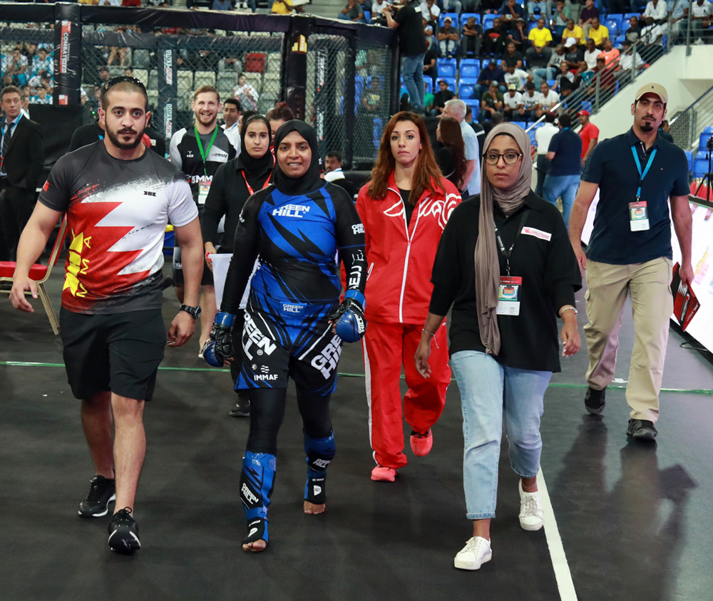 BAHRAIN'S FIRST WOMEN MMA FIGHTERS: FATEMA BURESHAID & HEND REZK
