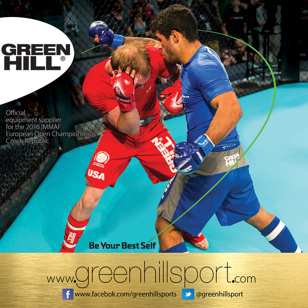 Greenhill Continues Support as IMMAF Official Equipment Supplier
