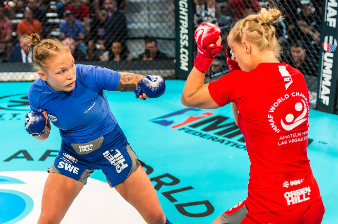 IMMAF champion Cornelia Holm joins Intensiti Fighter Management