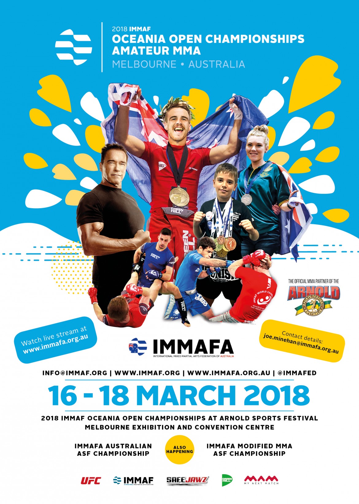 2018 IMMAF OCEANIA OPEN CHAMPIONSHIPS INTRODUCES NEW DIVISIONS