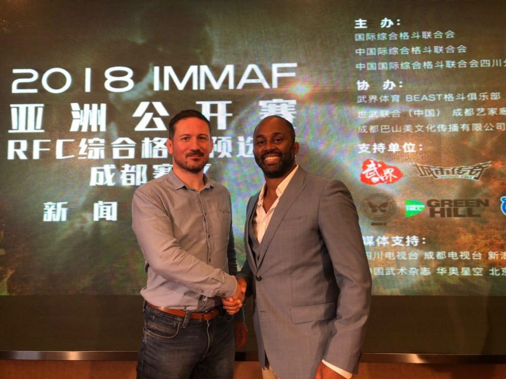 COACH JOHN KAVANAGH FRONTS MMA CHARGE IN CHINA