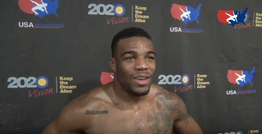 Olympic wrestling icon Jordan Burroughs drops in on the UFC's Ultimate Fighter series
