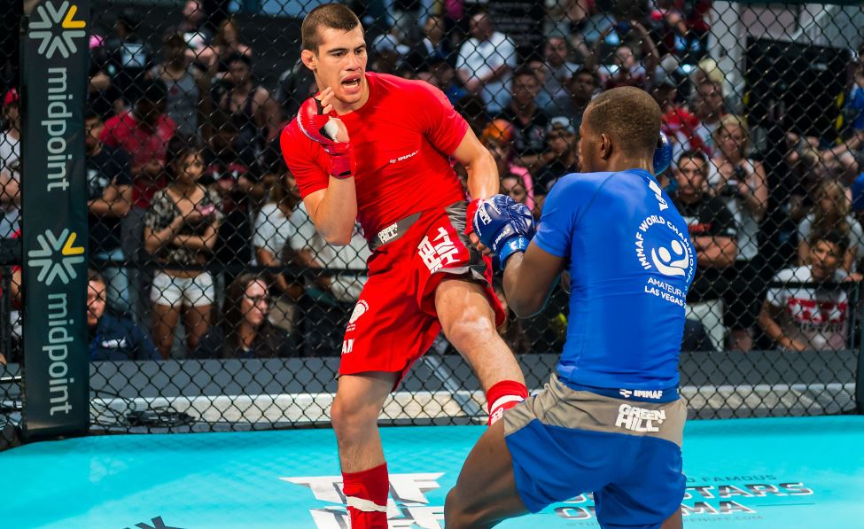 Two-time IMMAF world silver medalist Alexander Martinez attends Ultimate Fighter tryouts