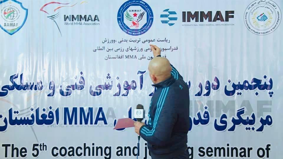 36 Gyms Represented at Afghanistan MMA Federation Seminar Day