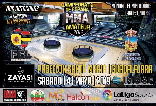 Spanish Amateur MMA Championships on May 4 Will Include Anti-Doping