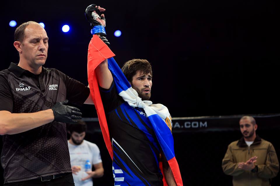 Amateur MMA World Champion Sharapudin Magomedov Wins Pro Debut