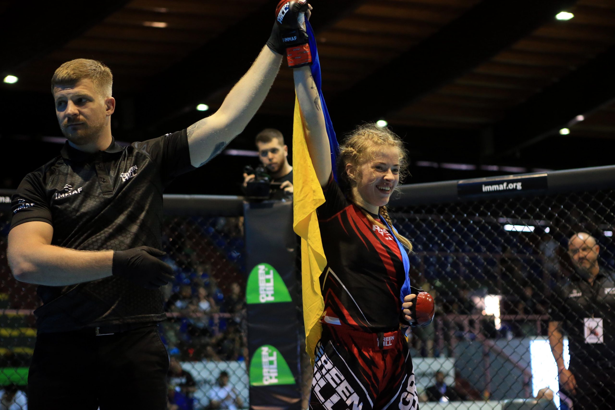 Ukraine's Daryna Harber Impresses With Submission Win Over World Silver Medalist Eriksson