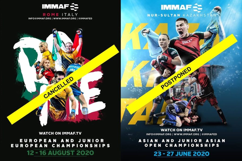 IMMAF Announces Further Cancellation & Postponement Of 2020 Championships