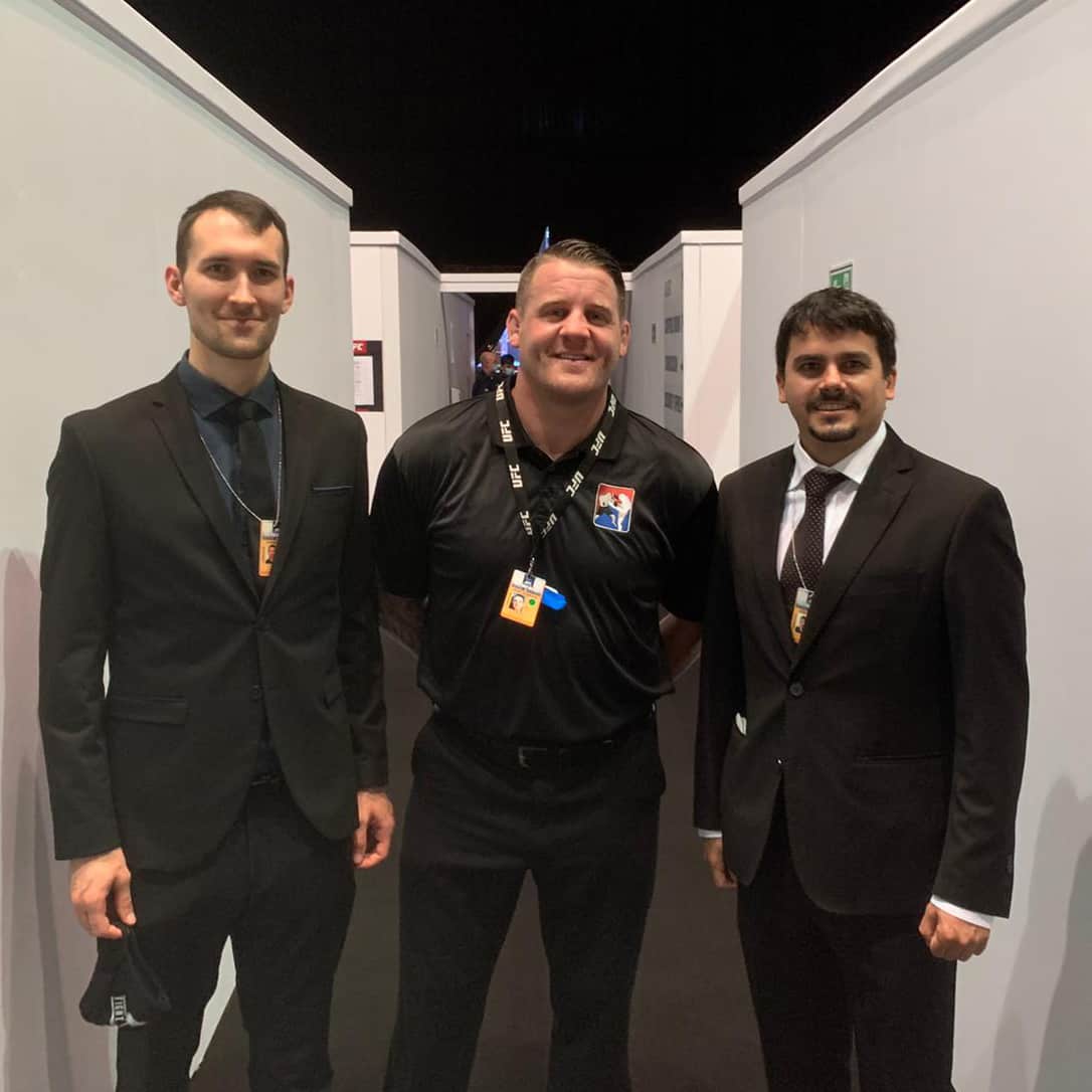 IMMAF IMMAF certified judges in UFC debut at Fight Island