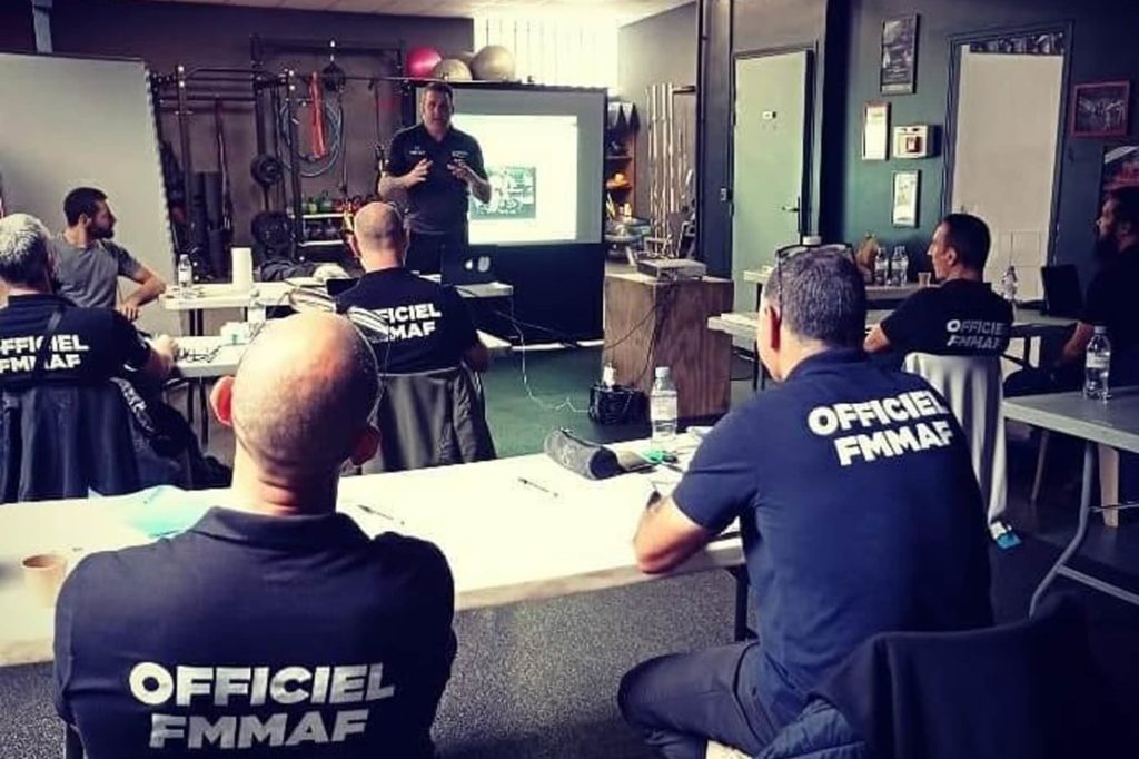 IMMAF and FMMAF co-operation picks up pace as Marc Goddard delivers officials’ education course in Paris