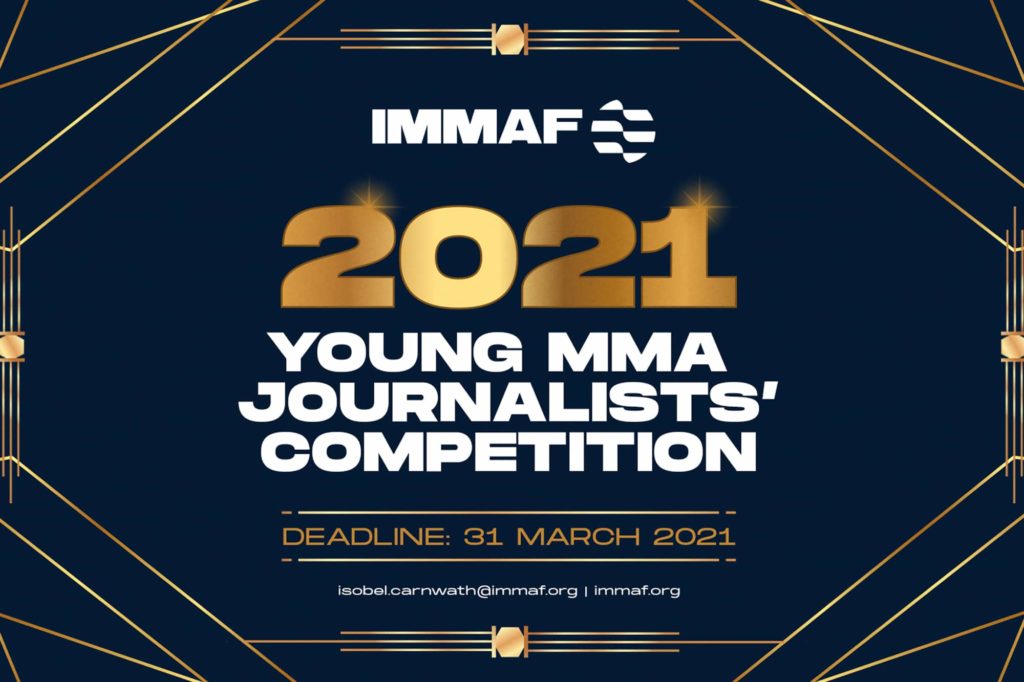 IMMAF reveals winners of Young MMA Journalists’ Competition