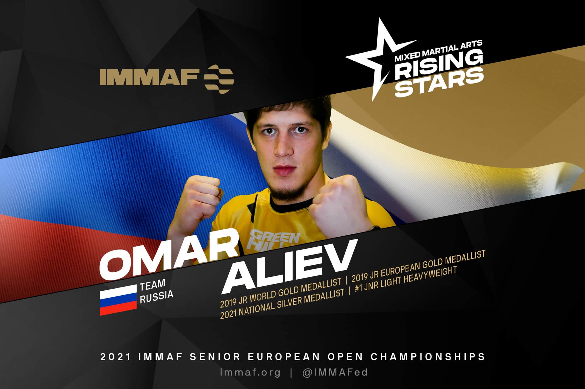 Can Russian Rising Star Omar Aliev work the home advantage at the IMMAF Euros?