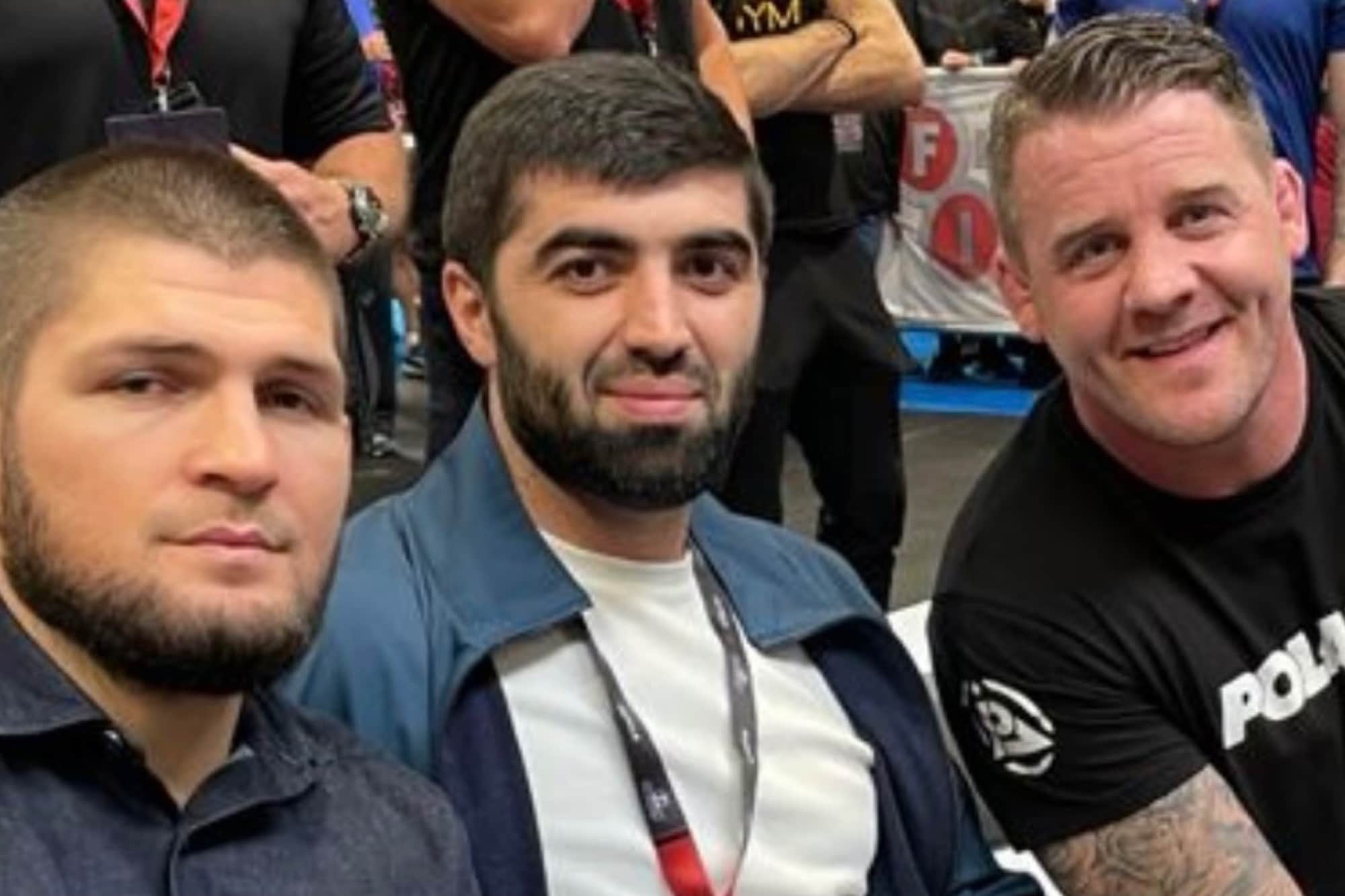 Khabib Nurmagomedov and Georges St Pierre amongst the crowd for EMMAA invitational and youth try-outs
