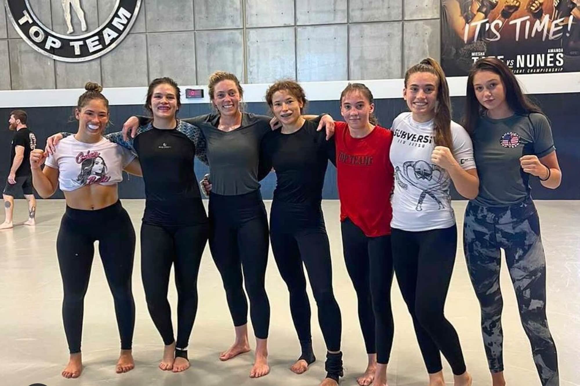 Michelle Montague reflects on months of exile but remains upbeat about future after training at the American Top Team and SBG gyms