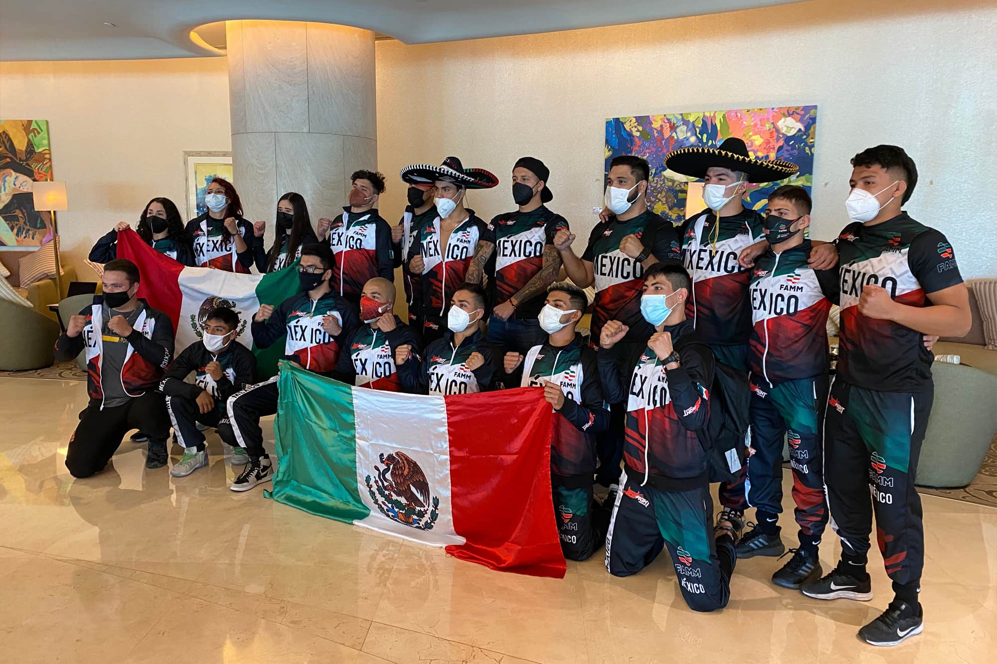 After long and winding road to Abu Dhabi, Team Mexico brings the passion to 2021 IMMAF World Championships