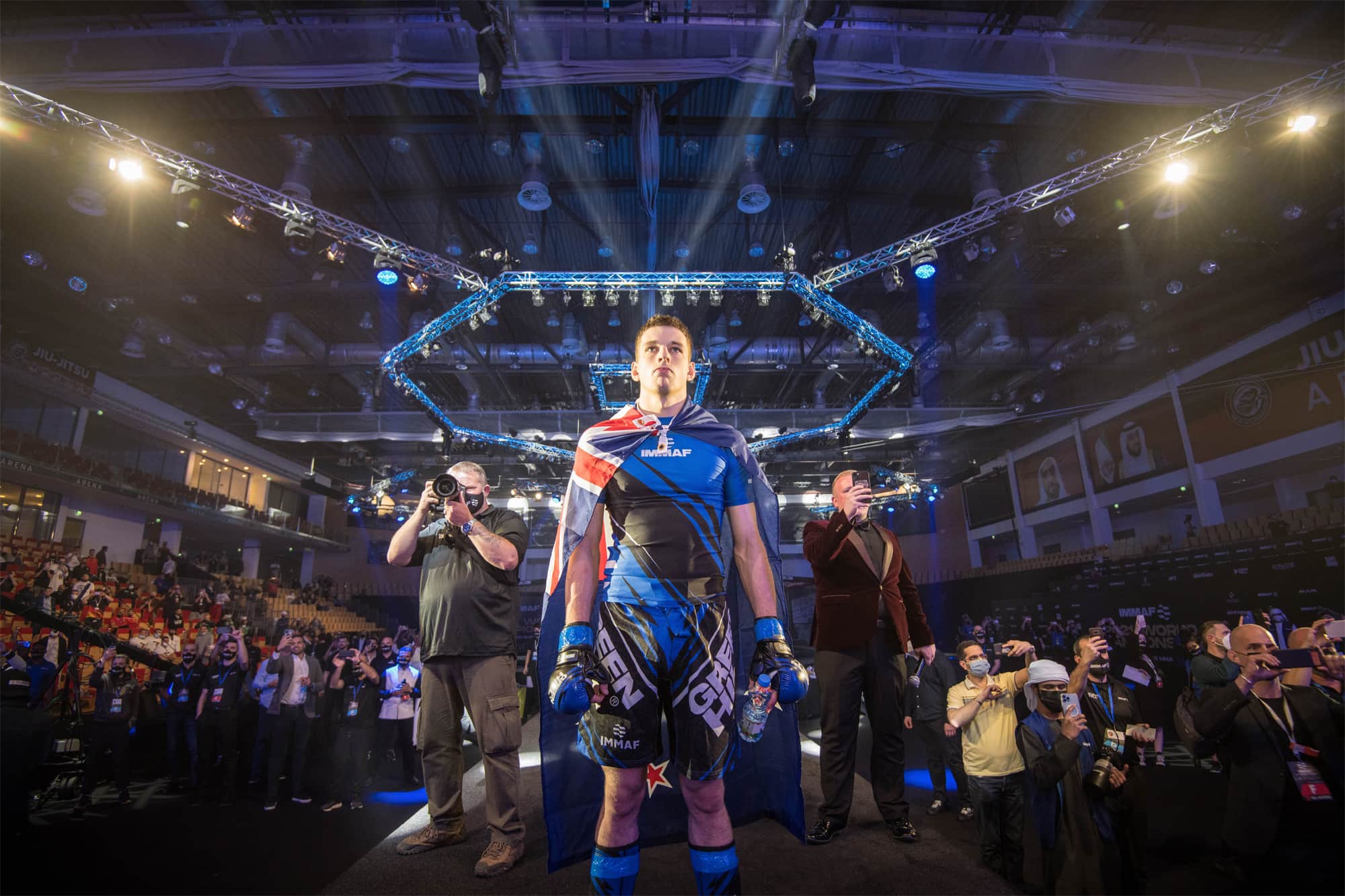 2021 Middleweight World Champion Fergus Jenkins describes his first IMMAF event as “life-changing”