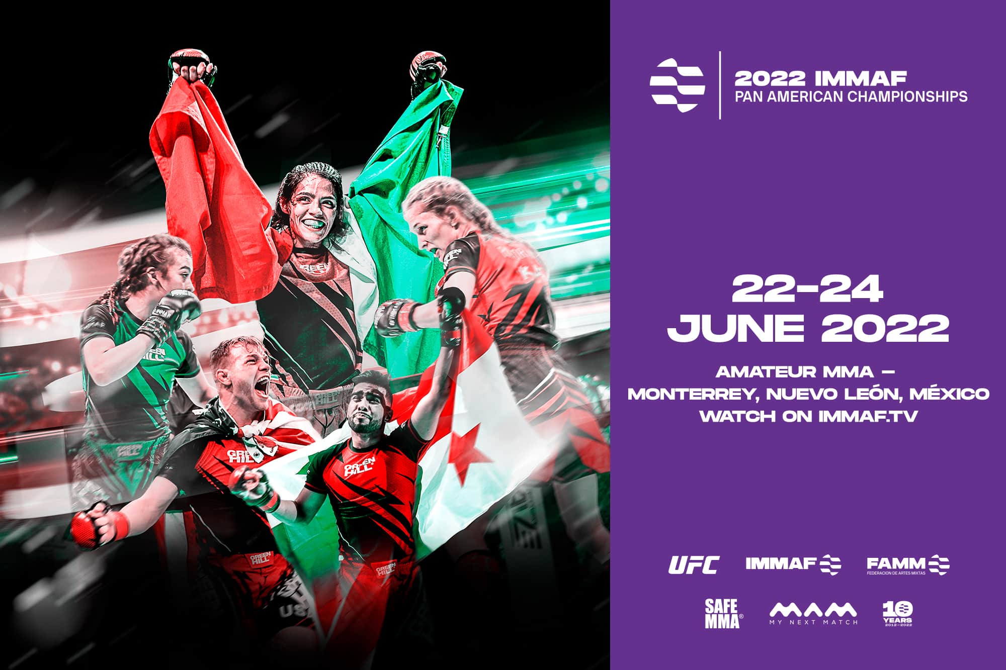 Registration opens for 2022 IMMAF Pan American Championships