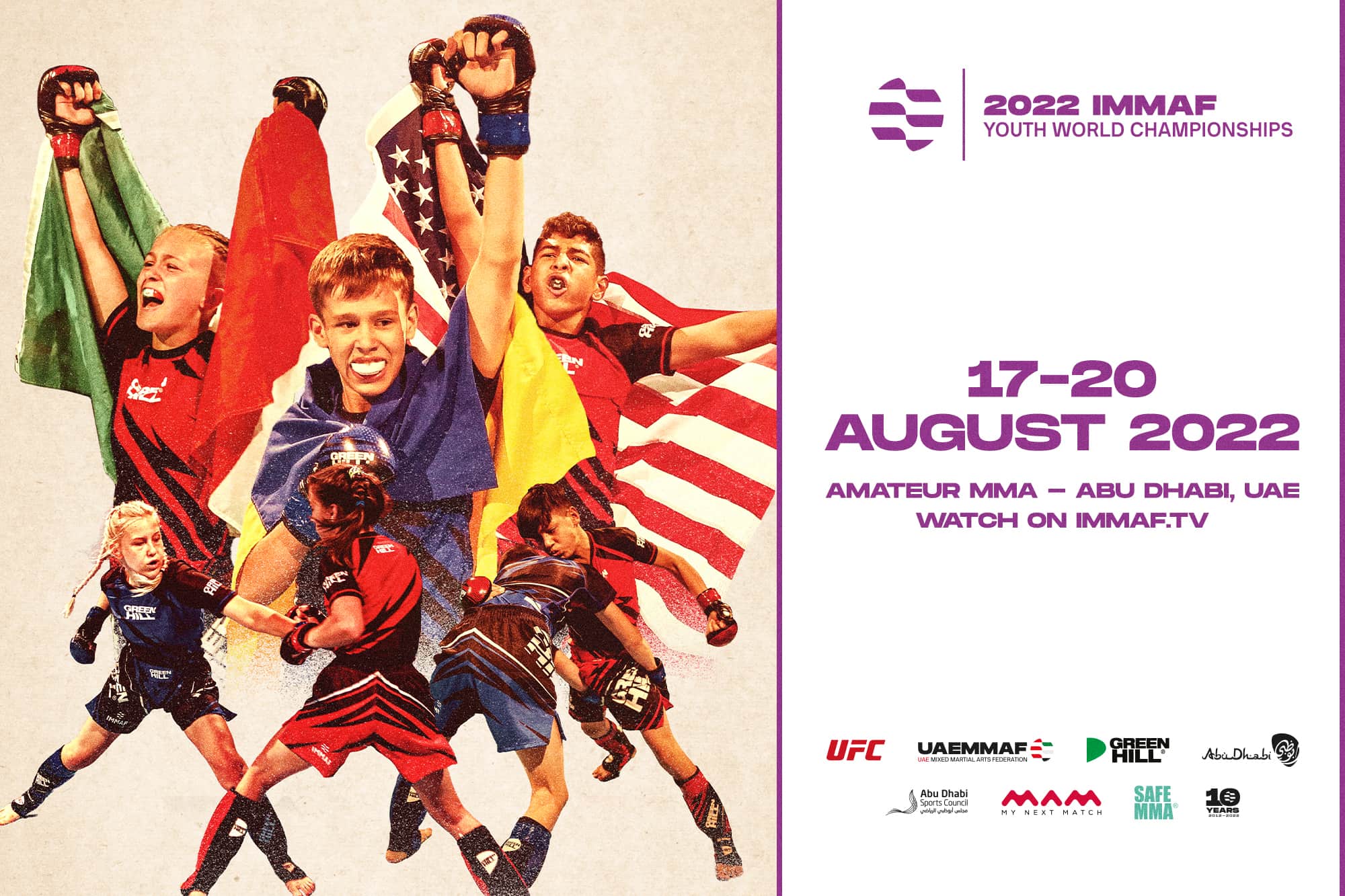 Youth MMA World Championships set for Abu Dhabi in August