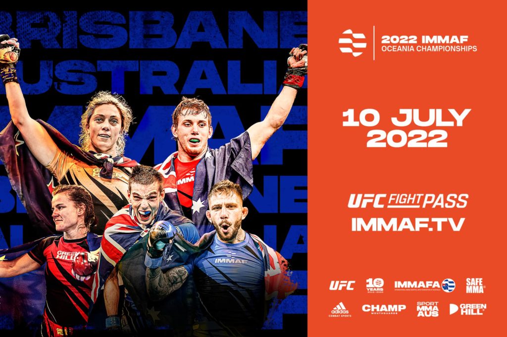UFC FIGHT PASS® to broadcast the 2022 IMMAF Oceania Finals