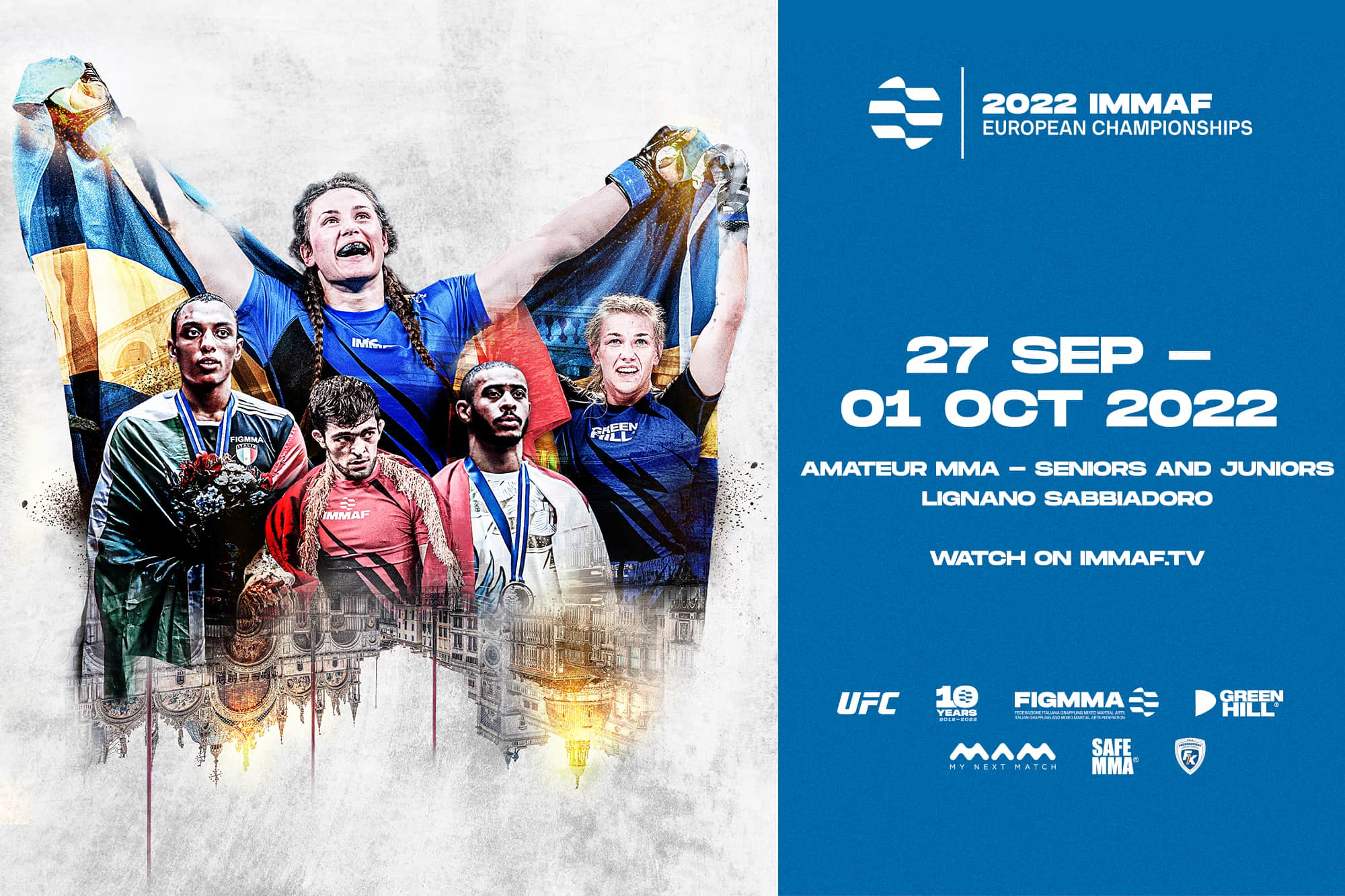 2022 IMMAF European Championships announced for September in Italy