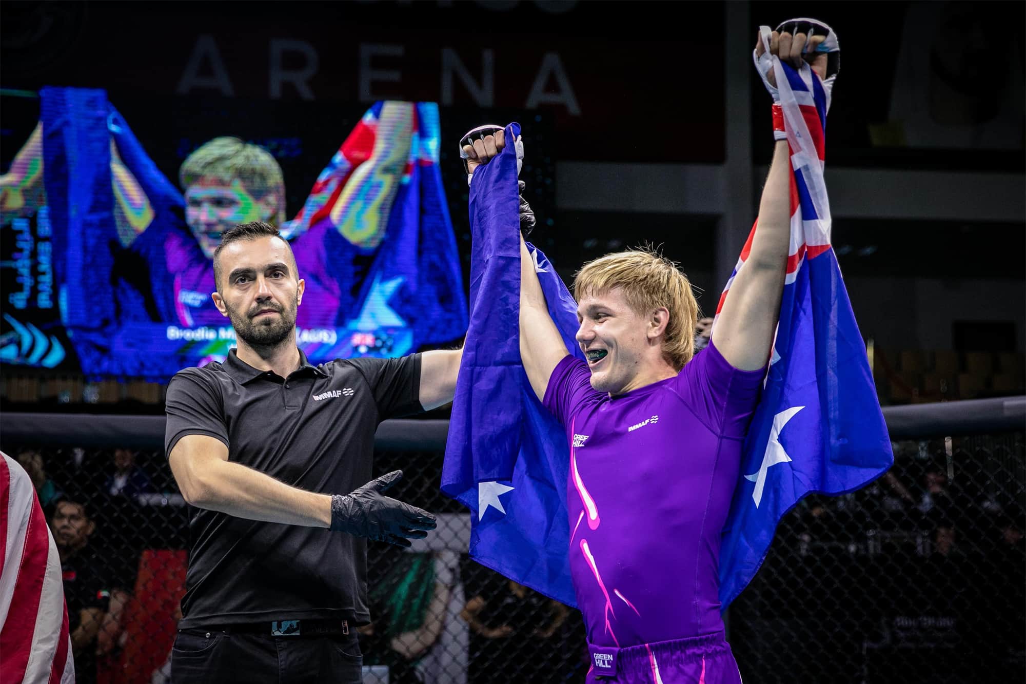 Brodie Mayocchi Becomes Australia’s First-Ever IMMAF World Gold Medalist