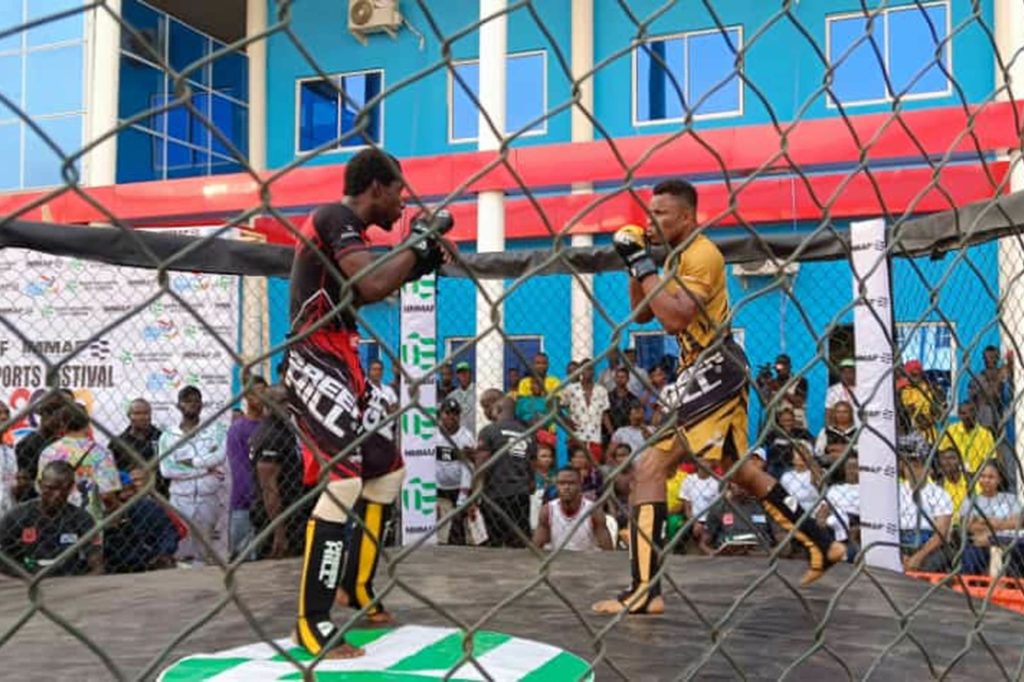 NMMAF Demonstrate MMA at Nigeria’s National Festival of Sport