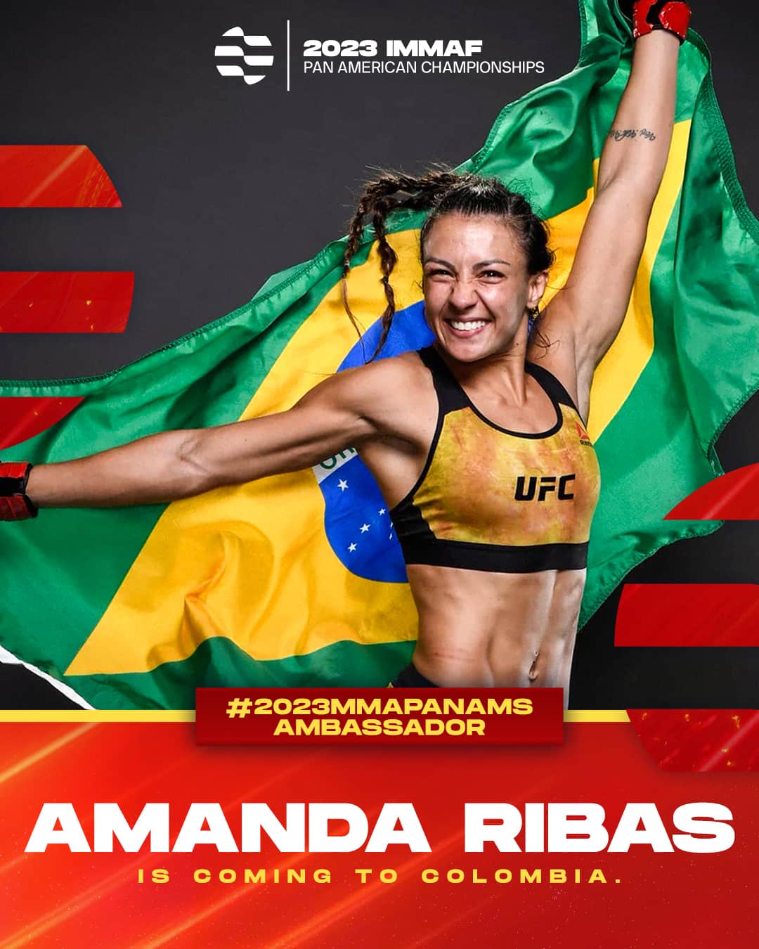 IMMAF Amanda Ribas to attend 2023 IMMAF Pan American Championships