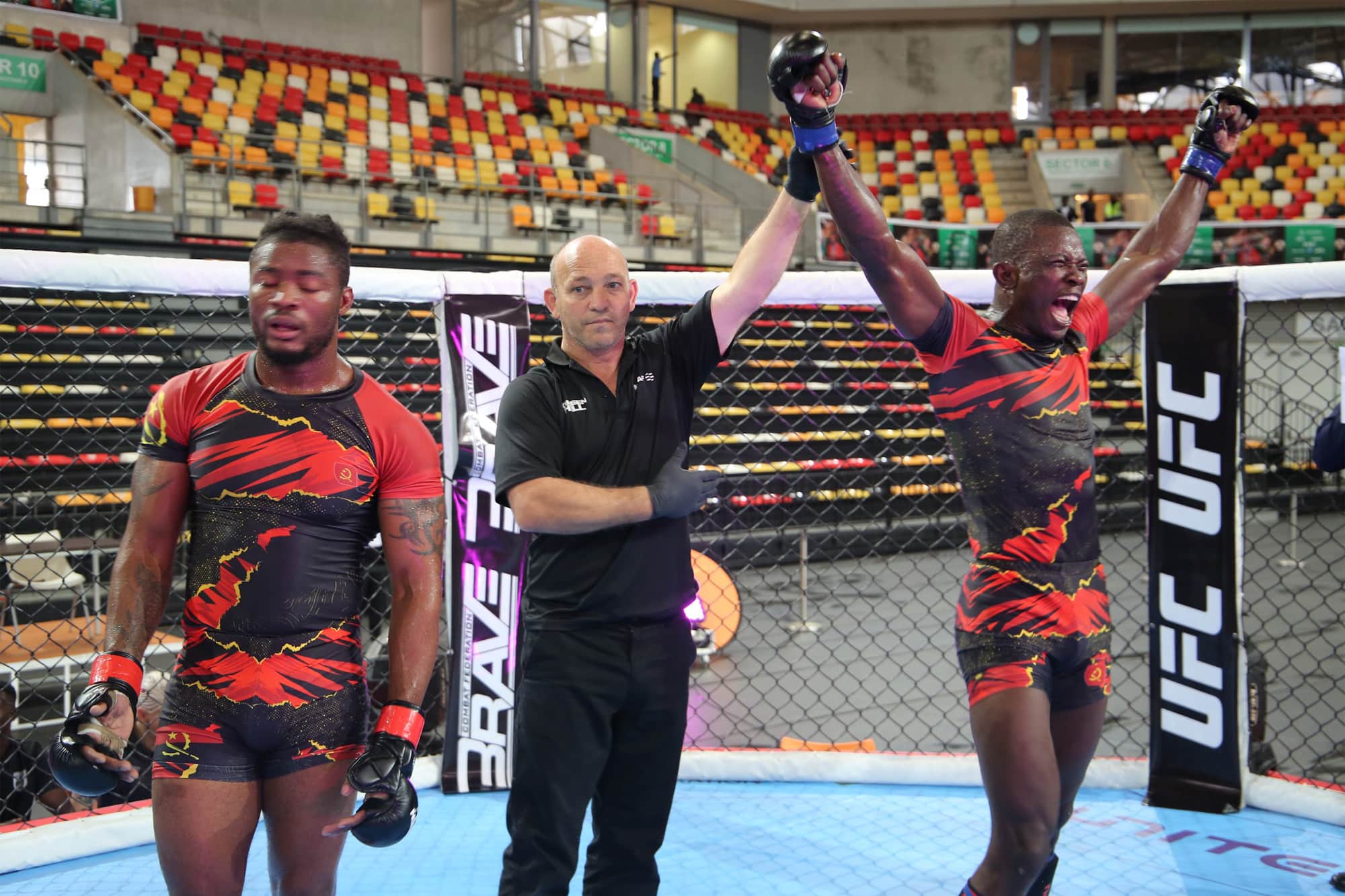 Garcia Pinto Kinkela & Mario Stefan Defeat Former Champions To Secure Their Places In the Finals – IMMAF Africa Championships Semi-Finals