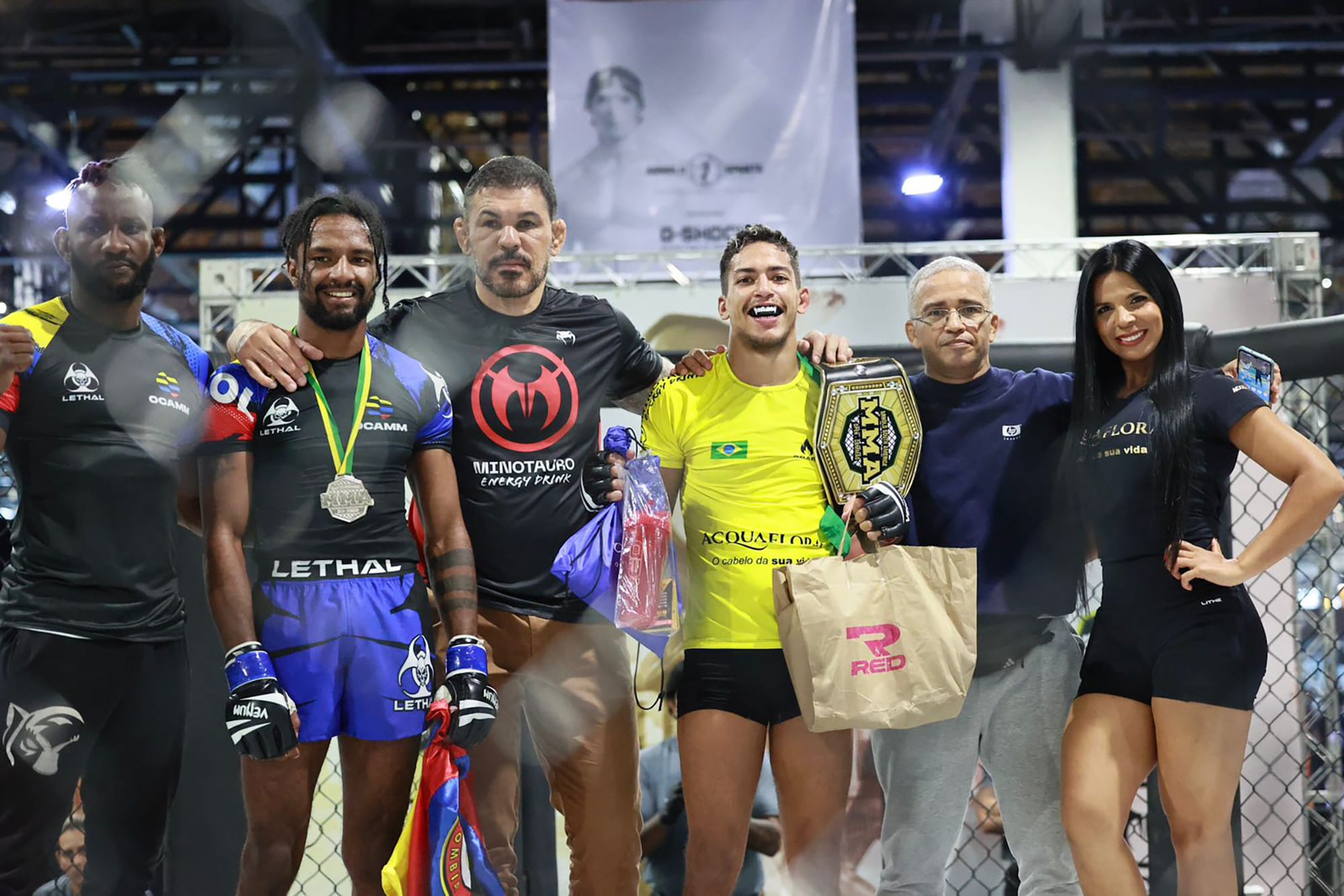 Nogueira and Ribas attend landmark amateur MMA event in Brazil