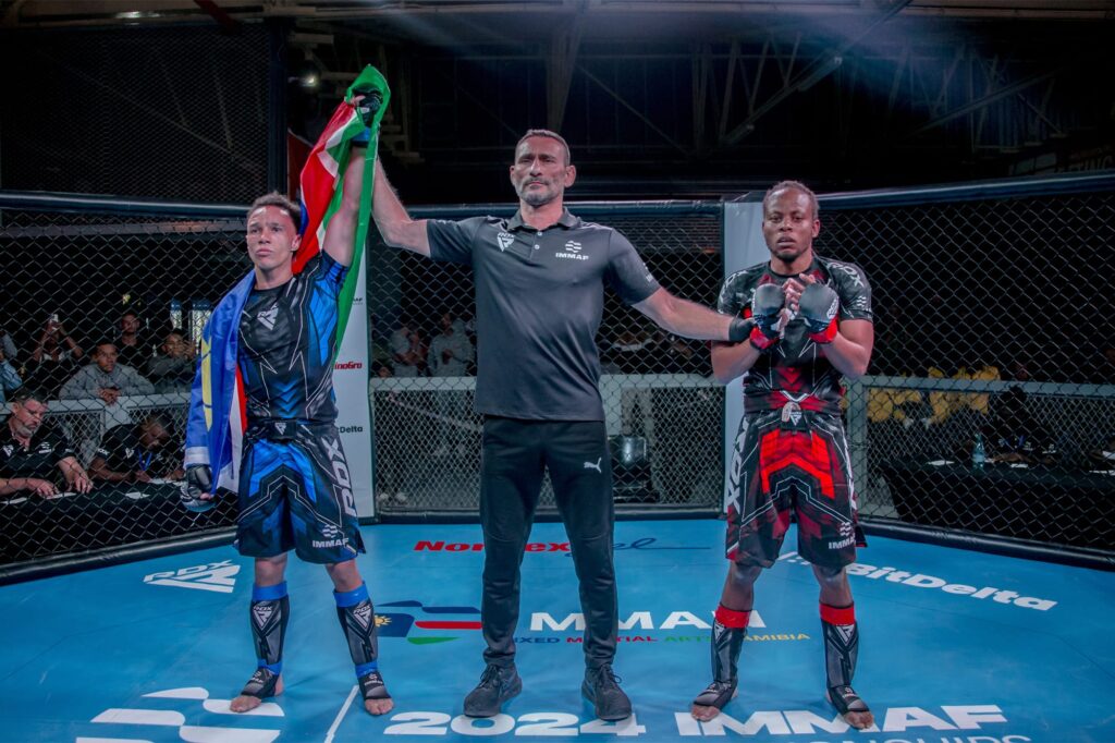 IMMAF African Championships Day 2 – Damian Muller wins to set up epic Champion vs Champion quarter-final