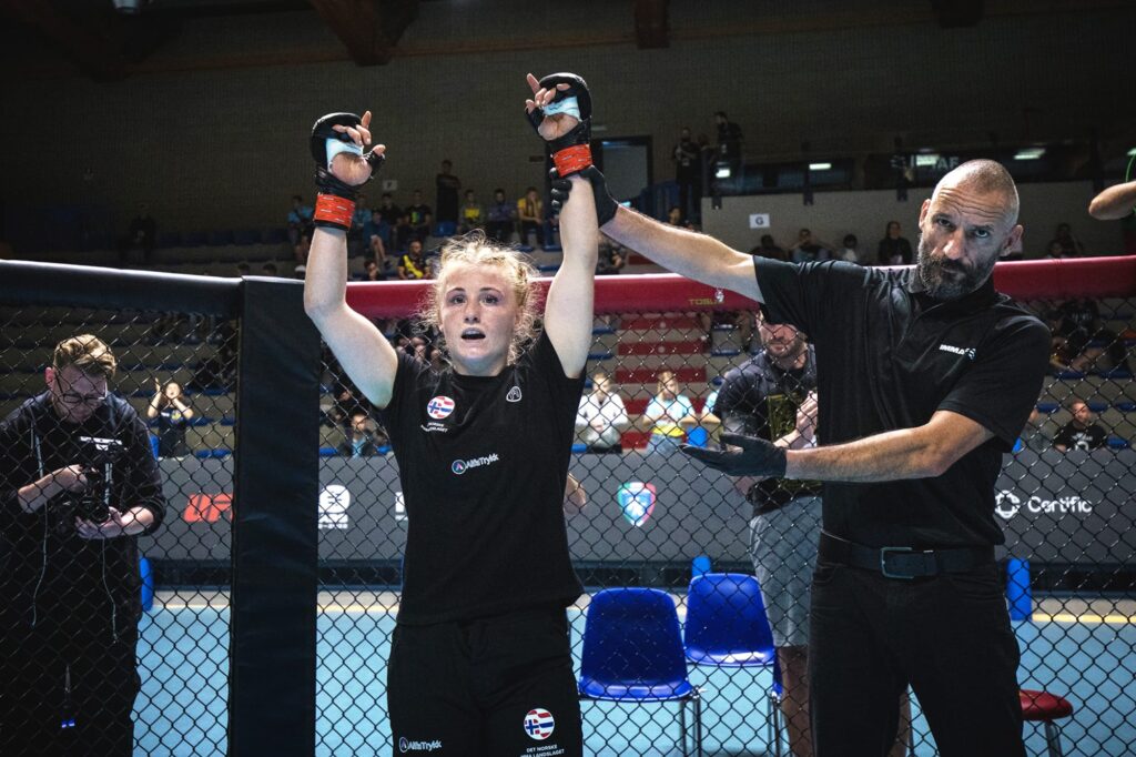 Former IMMAF Champion Cecilie Bolander Set for No. 1 Contender Bout Against UFC Veteran Lucie Pudilová at OKTAGON 61