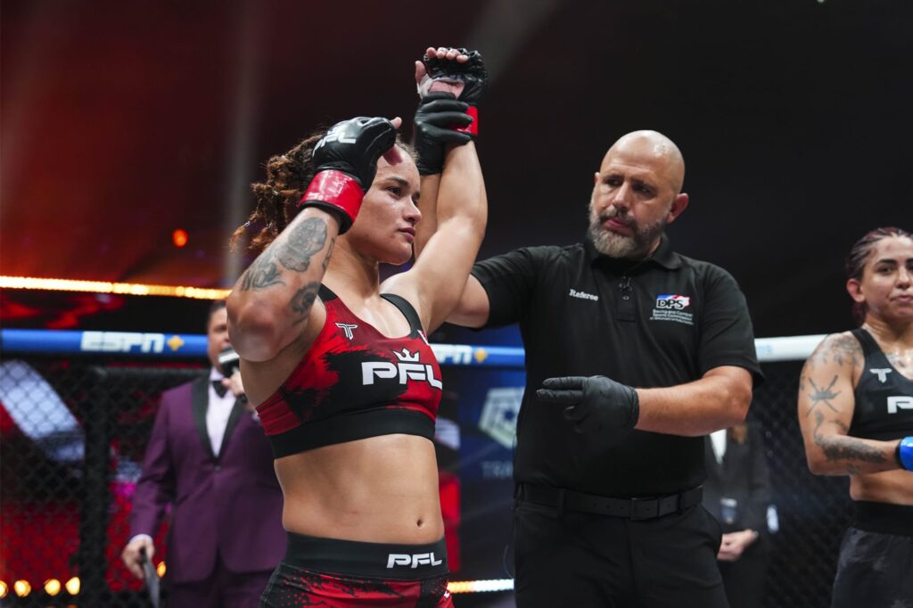 Sabrinna de Sousa Impresses in PFL Debut, Chingis Idrissov Extends Undefeated Record | IMMAF Alumni Watch