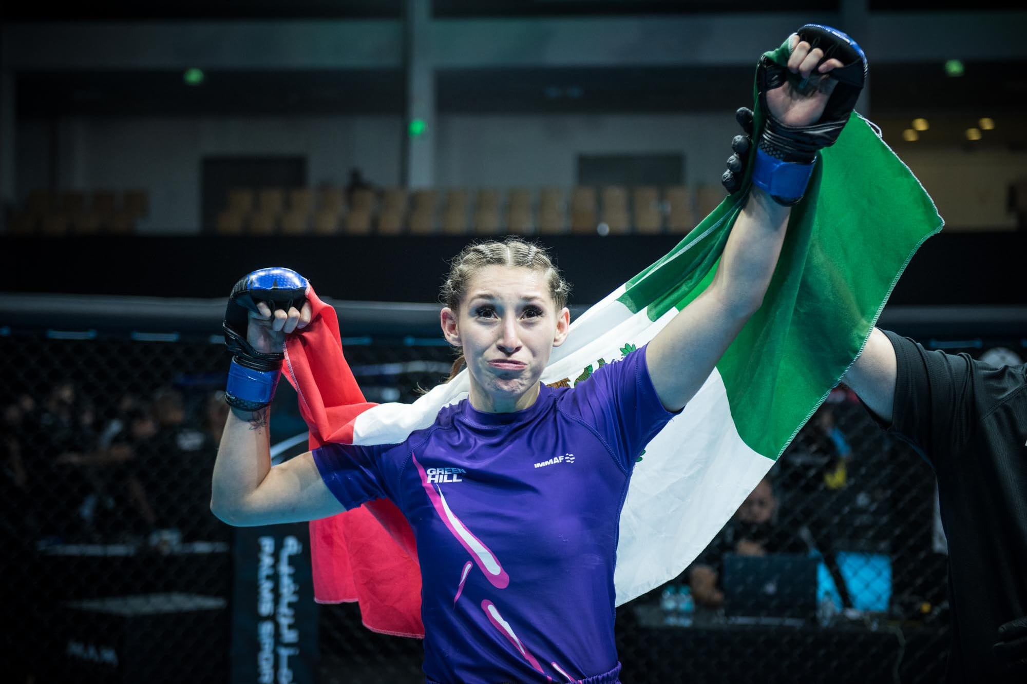 IMMAF Alumna Regina Tarin Claims Short-Notice Victory in UFC Debut