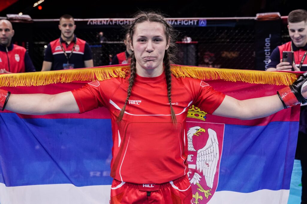 IMMAF alumni Nina Nikolija Milosevic and Bogdan Grad earn victories at UFC Belgrade