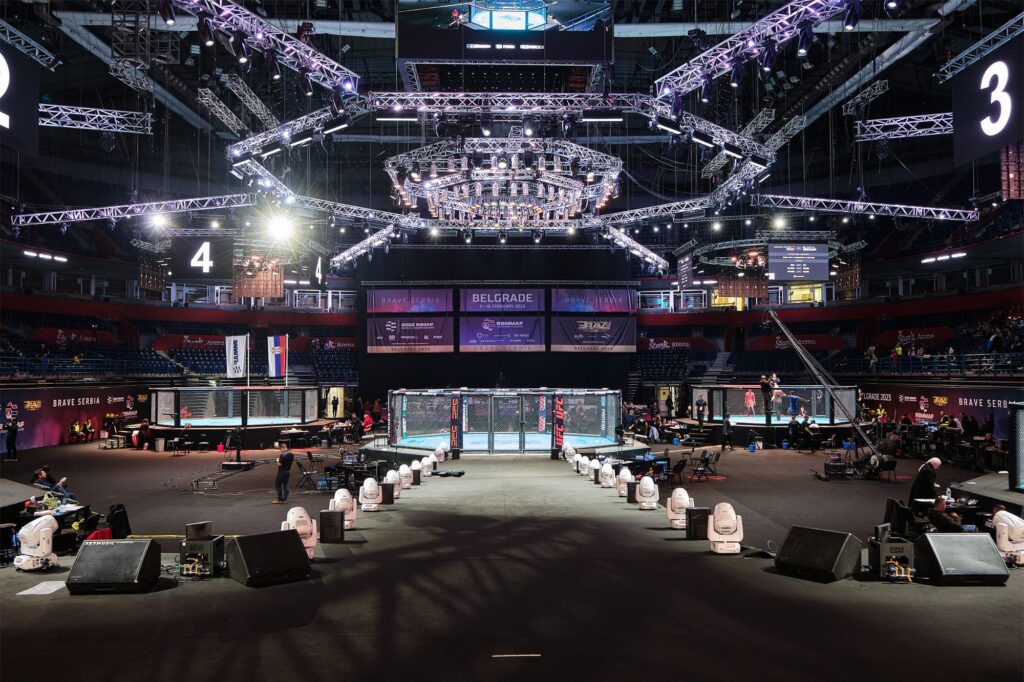 IMMAF alumni and officials make history at first UFC event in Serbia